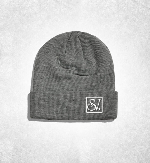 Emblem Grey Stocking Cap