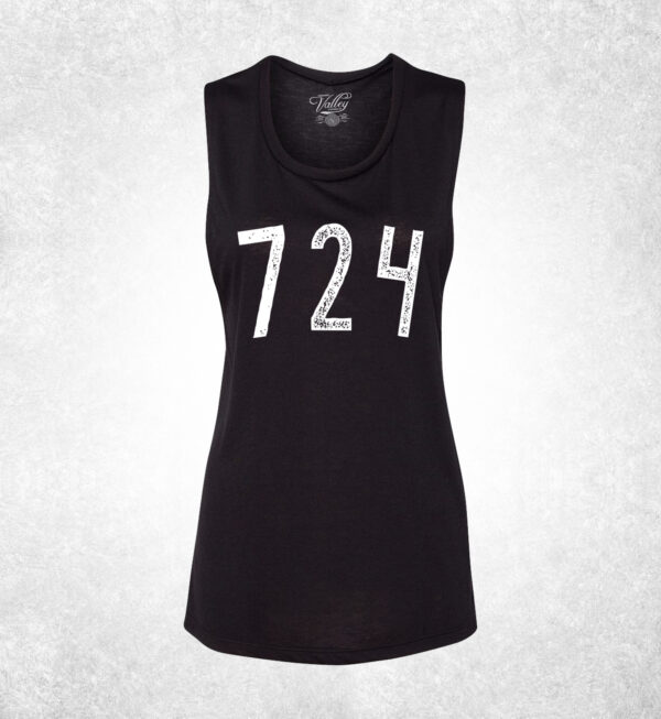 724 Flowy Scoop Tank Top
