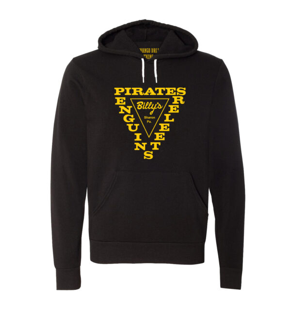 Billy's Black and Gold Hoodie